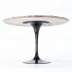 235 x 121 cm Table Tulip Marbre Emperador ovale