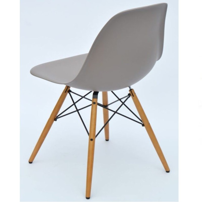 Silla DSW Design con Patas de Haya Maciza | Tavoli Design