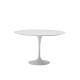 107 cm Table Tulip extensible Laminé Liquid ronde