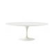 160x110 cm Table Tulip extensible Laminé Liquid ovale