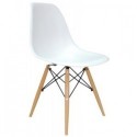 Sedia DSW Charles Eames Bianca