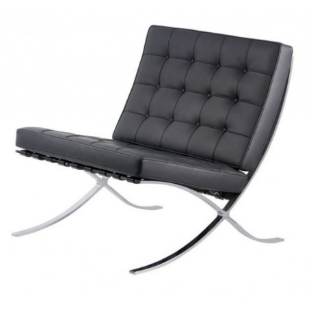 Fauteuil Barcelona en cuir