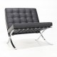 Fauteuil Barcelona en cuir