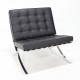 Fauteuil Barcelona en cuir