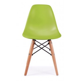 Chaise DSW Charles Eames Verte