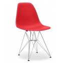 Chaise DSR Charles Eames Rouge