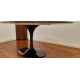 179 x 111 cm oval Tulip table - Ruby red marble