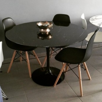 Tulip Table Oval Marquinia Marble 140x80 cm