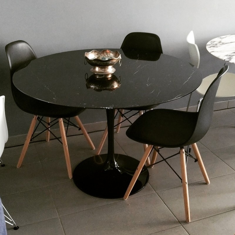 Mesa Tulipán Ovalada Mármol Marquinia 140x80 cm