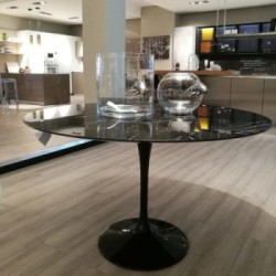 Mesa Tulipán Ovalada Mármol Marquinia 140x80 cm
