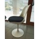 Carrara marble Tulip table cm 169x111 + 6 Tulip chairs