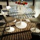 Table Tulip Marbre Carrara ronde