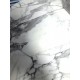 Oval Tulip table - Arabescato marble