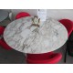 Table Tulip Marbre Calacatta Or ronde