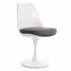 Chaise Tulip Coussin en cuir