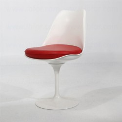Tulip chair - Leather cushion